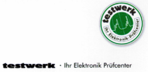 testwerk Ihr Elektronik Prüfcenter Logo (DPMA, 07/21/2000)