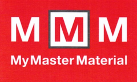 MMM My Master Material Logo (DPMA, 04/22/2010)