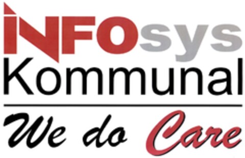 INFOsys Kommunal We do care Logo (DPMA, 23.01.2012)