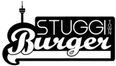 STUGGI TOWN Burger Logo (DPMA, 16.08.2014)