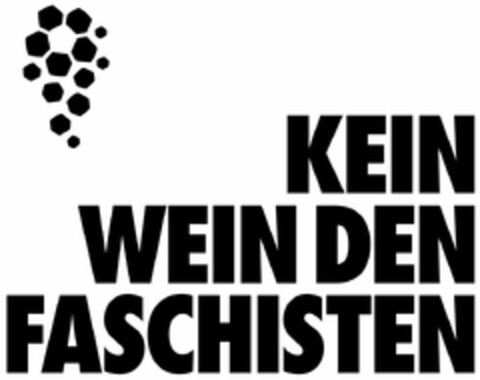 KEIN WEIN DEN FASCHISTEN Logo (DPMA, 05.05.2021)
