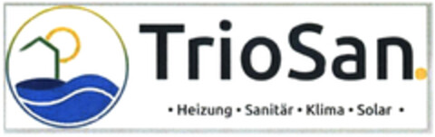 TrioSan. · Heizung · Sanitär · Klima · Solar · Logo (DPMA, 05.04.2022)
