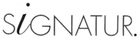 SiGNATUR. Logo (DPMA, 10.11.2006)