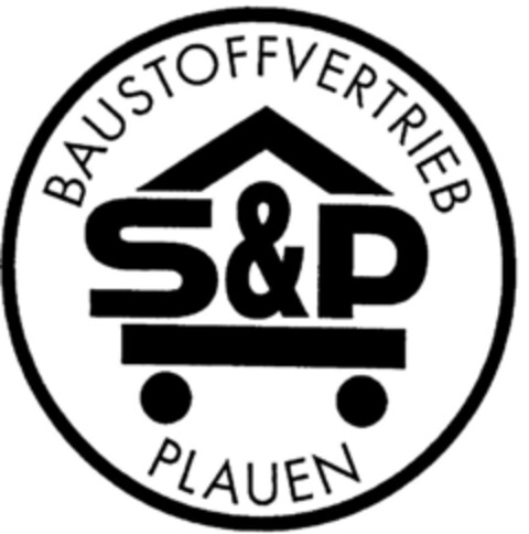 BAUSTOFFVERTRIEB S&P PLAUEN Logo (DPMA, 23.05.1996)