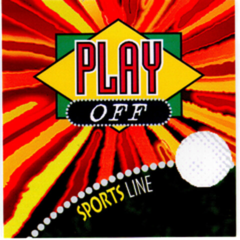 PLAY OFF SPORTS LINE Logo (DPMA, 20.11.1997)