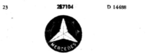 MERCEDES Logo (DPMA, 24.07.1916)