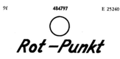 Rot-Punkt Logo (DPMA, 01/08/1936)