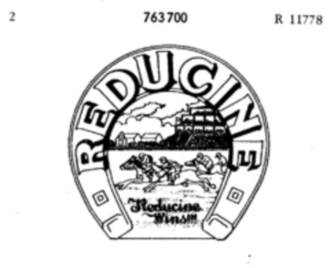 REDUCINE Logo (DPMA, 20.12.1958)