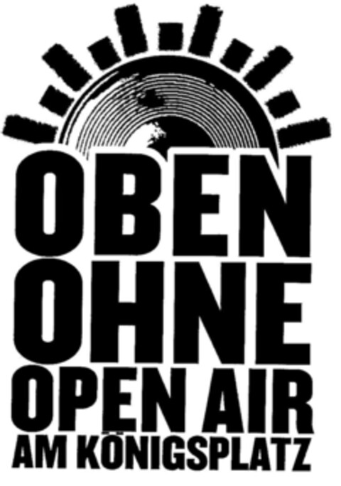 OBEN OHNE OPEN AIR AM KÖNIGSPLATZ Logo (DPMA, 02.06.2000)