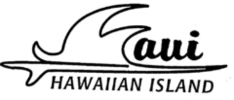 Maui HAWAIIAN ISLAND Logo (DPMA, 22.06.2001)