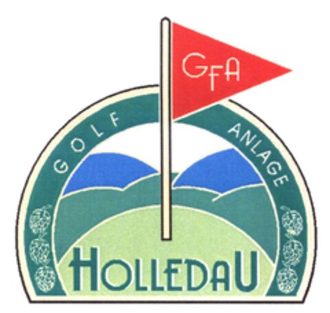 GFA GOLF ANLAGE HOLLEDAU Logo (DPMA, 09.12.2008)