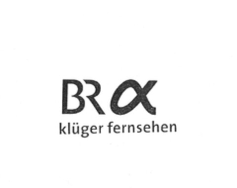 BR a klüger fernsehen Logo (DPMA, 19.11.2010)