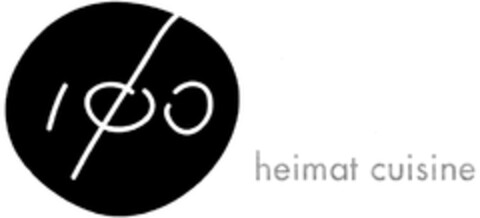 100 heimat cuisine Logo (DPMA, 14.04.2014)