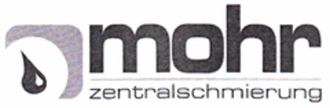 mohr zentralschmierung Logo (DPMA, 30.08.2014)