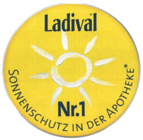 Ladival Nr.1 SONNENSCHUTZ IN DER APOTHEKE* Logo (DPMA, 08.09.2015)