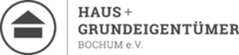 HAUS + GRUNDEIGENTÜMER BOCHUM e. V. Logo (DPMA, 17.01.2017)