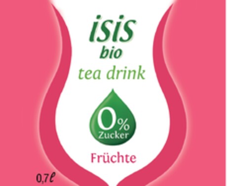 isis bio tea drink Logo (DPMA, 04/16/2020)