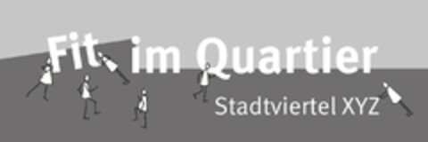 Fit im Quartier Stadtviertel XYZ Logo (DPMA, 01.05.2021)