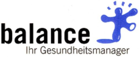 balance Ihr Gesundheitsmanager Logo (DPMA, 07.03.2003)