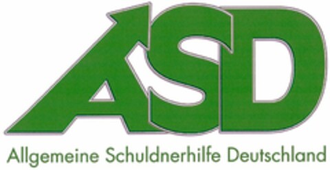 ASD Allgemeine Schuldnerhilfe Deutschland Logo (DPMA, 27.11.2003)