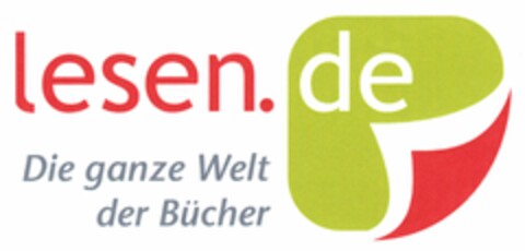 lesen.de Die ganze Welt der Bücher Logo (DPMA, 01.10.2004)