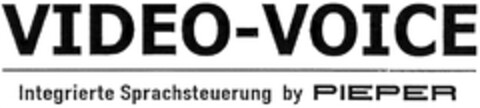 VIDEO-VOICE Integrierte Sprachsteuerung by PIEPER Logo (DPMA, 07/09/2007)