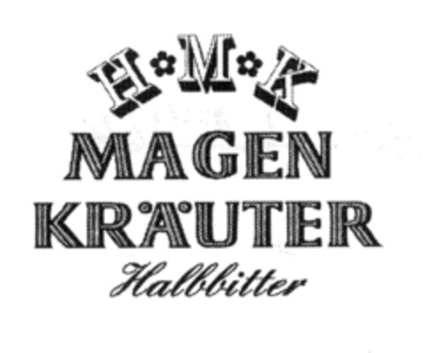 HMK MAGEN KRÄUTER Halbbitter Logo (DPMA, 07/11/1995)