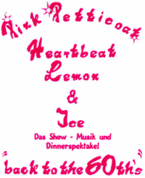 Pink Petticoat Heartbeat Lemon & Ice Logo (DPMA, 26.08.1995)