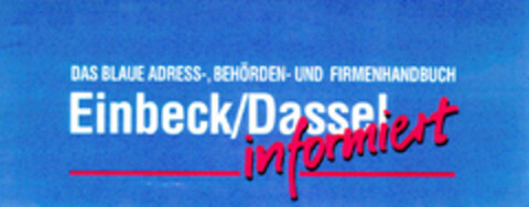 DAS BLAUE Einbeck/Dassel informiert Logo (DPMA, 11/18/1995)