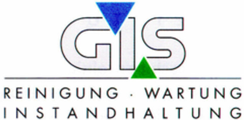 GIS REINIGUNG WARTUNG INSTANDHALTUNG Logo (DPMA, 01/20/1996)