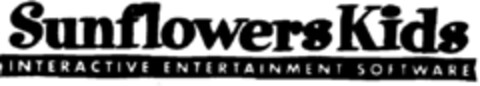 Sunflowers Kids INTERACTIVE ENTERTAINMENT SOFTWARE Logo (DPMA, 04/22/1996)