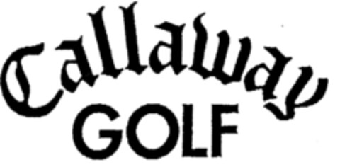 Callaway GOLF Logo (DPMA, 25.07.1997)