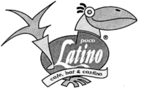 poco Latino cafe, bar & cantina Logo (DPMA, 15.10.1997)