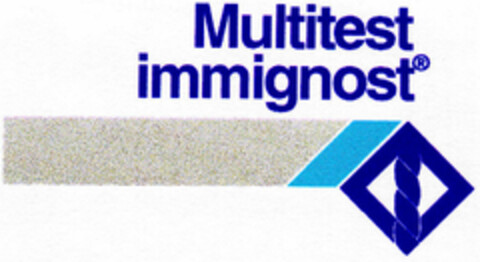 Multitest immignost Logo (DPMA, 20.03.1998)