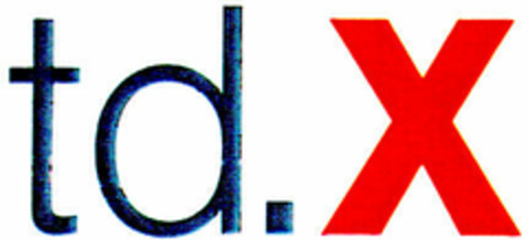 td.X Logo (DPMA, 23.04.1998)