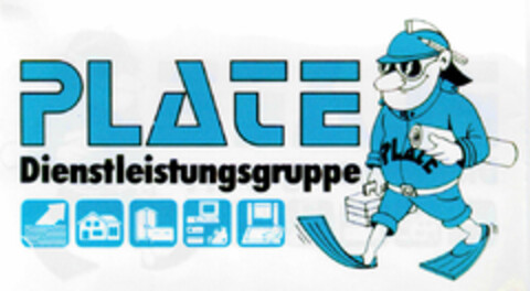 PLATE Dienstleistungsgruppe Logo (DPMA, 07.11.1998)