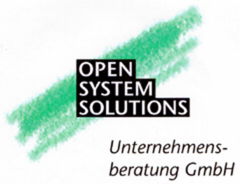 OPEN SYSTEM SOLUTIONS Unternehmensberatung GmbH Logo (DPMA, 13.08.1999)