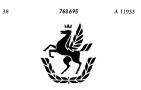 768695 Logo (DPMA, 13.03.1962)