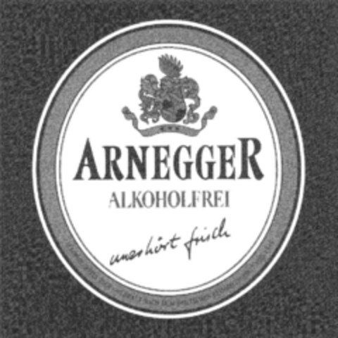 ARNEGGER ALKOHOLFREI Logo (DPMA, 30.08.1993)