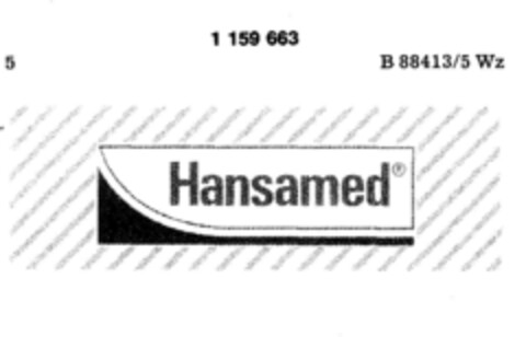 Hansamed Logo (DPMA, 07.10.1989)