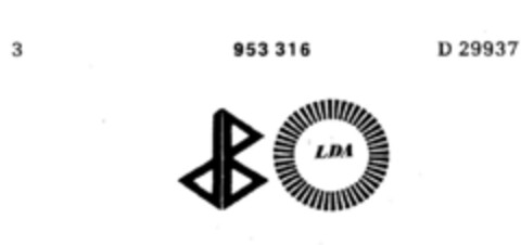 LDA (db) Logo (DPMA, 03.12.1975)