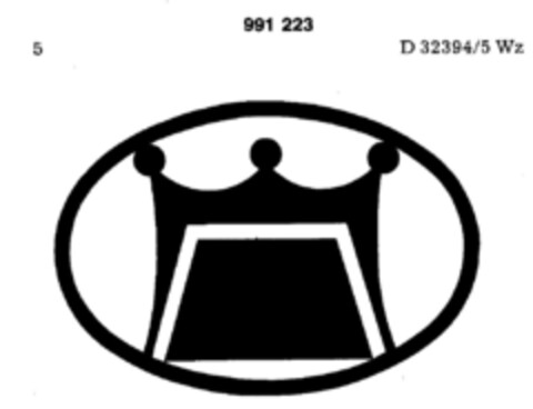 991223 Logo (DPMA, 20.06.1978)