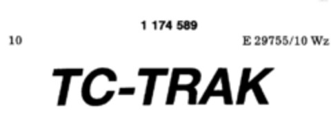 TC-TRAK Logo (DPMA, 06/22/1990)