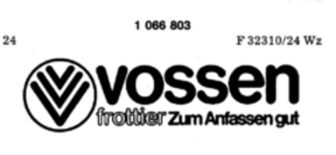 vossen frottier Logo (DPMA, 14.11.1983)