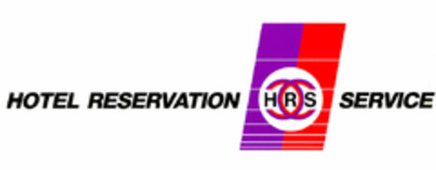 HOTEL RESERVATION H R S SERVICE Logo (DPMA, 08/20/1986)