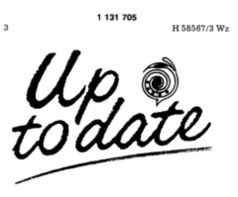 Up to date Logo (DPMA, 07.11.1987)
