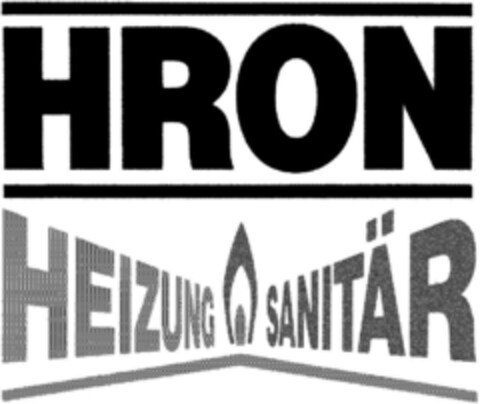 HRON HEIZUNG SANITÄR Logo (DPMA, 23.07.1992)
