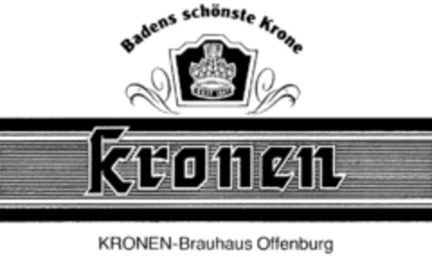 KRONEN-BRAUHAUS Logo (DPMA, 24.10.1991)