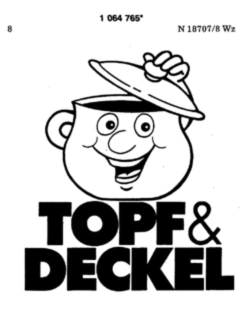 TOPF & DECKEL Logo (DPMA, 11.07.1983)