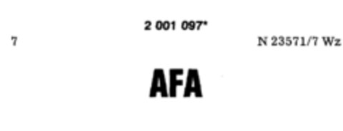 AFA Logo (DPMA, 13.11.1990)
